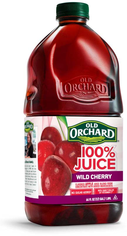 Wild Cherry 100 Juice Blend Old Orchard Brands