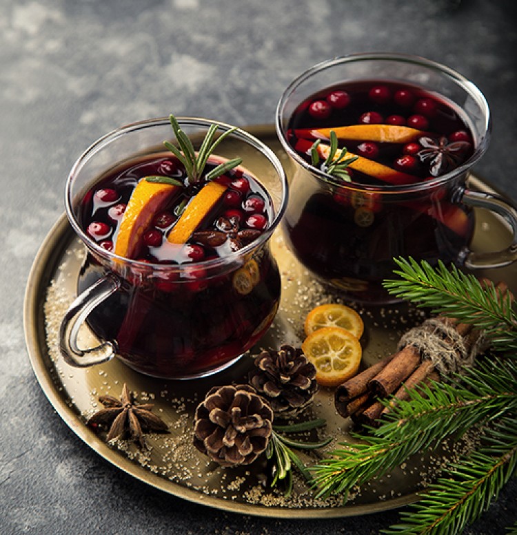 Hot Holiday Sangria