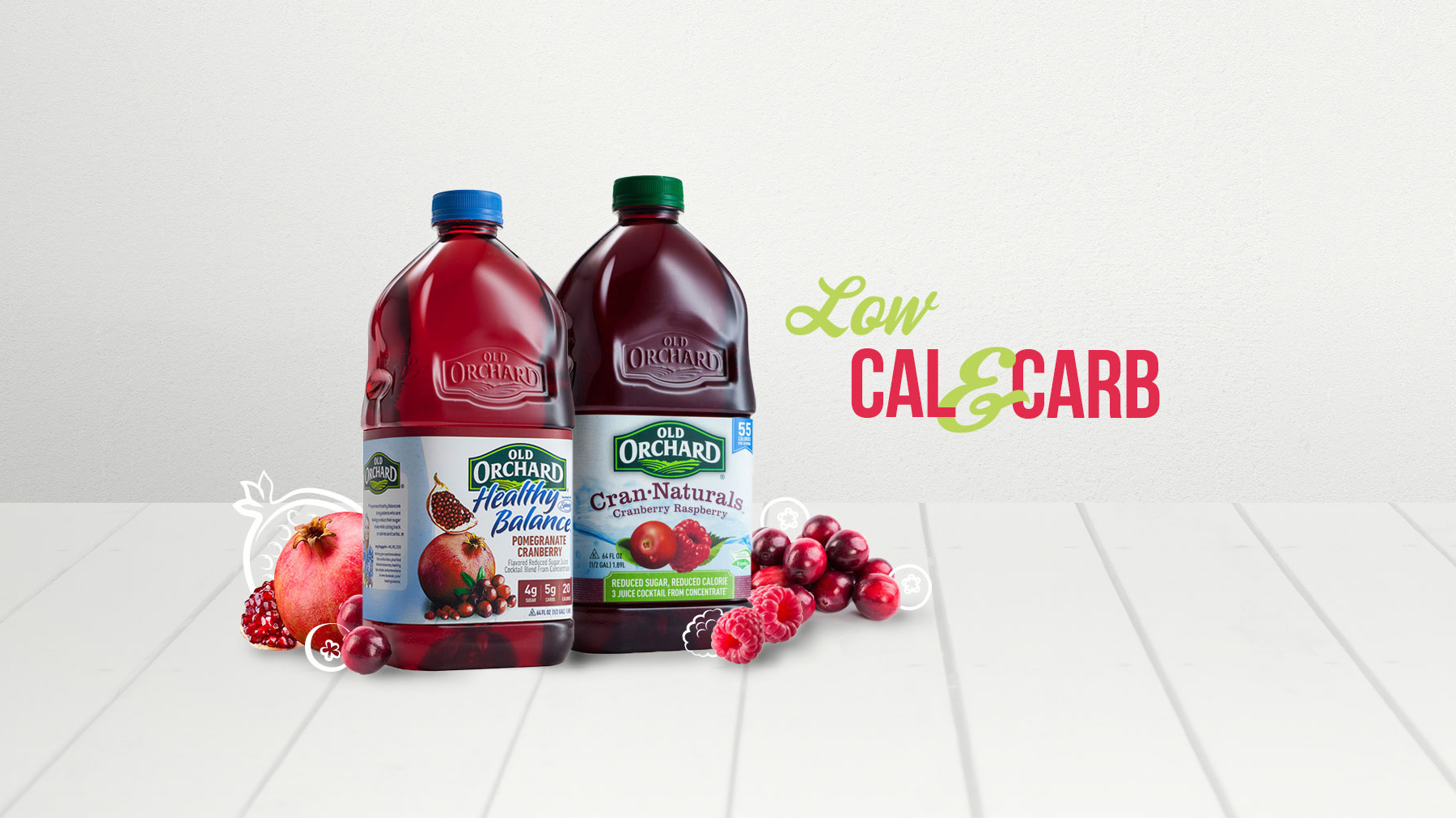 Low Cal & Low Carb | Old Orchard Brands