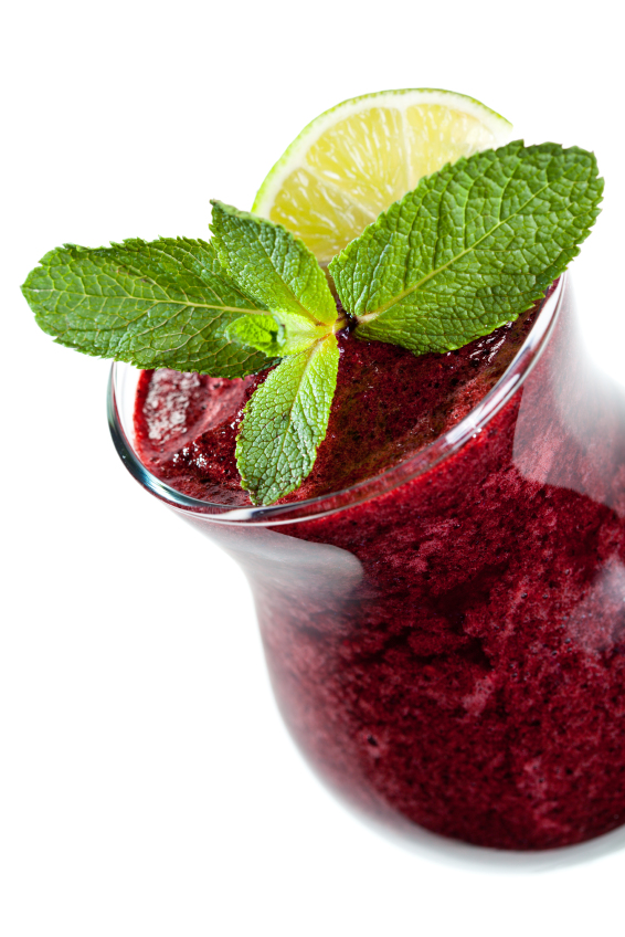 Blueberry Ginger Bellini Recipe | Old Orchard Brands